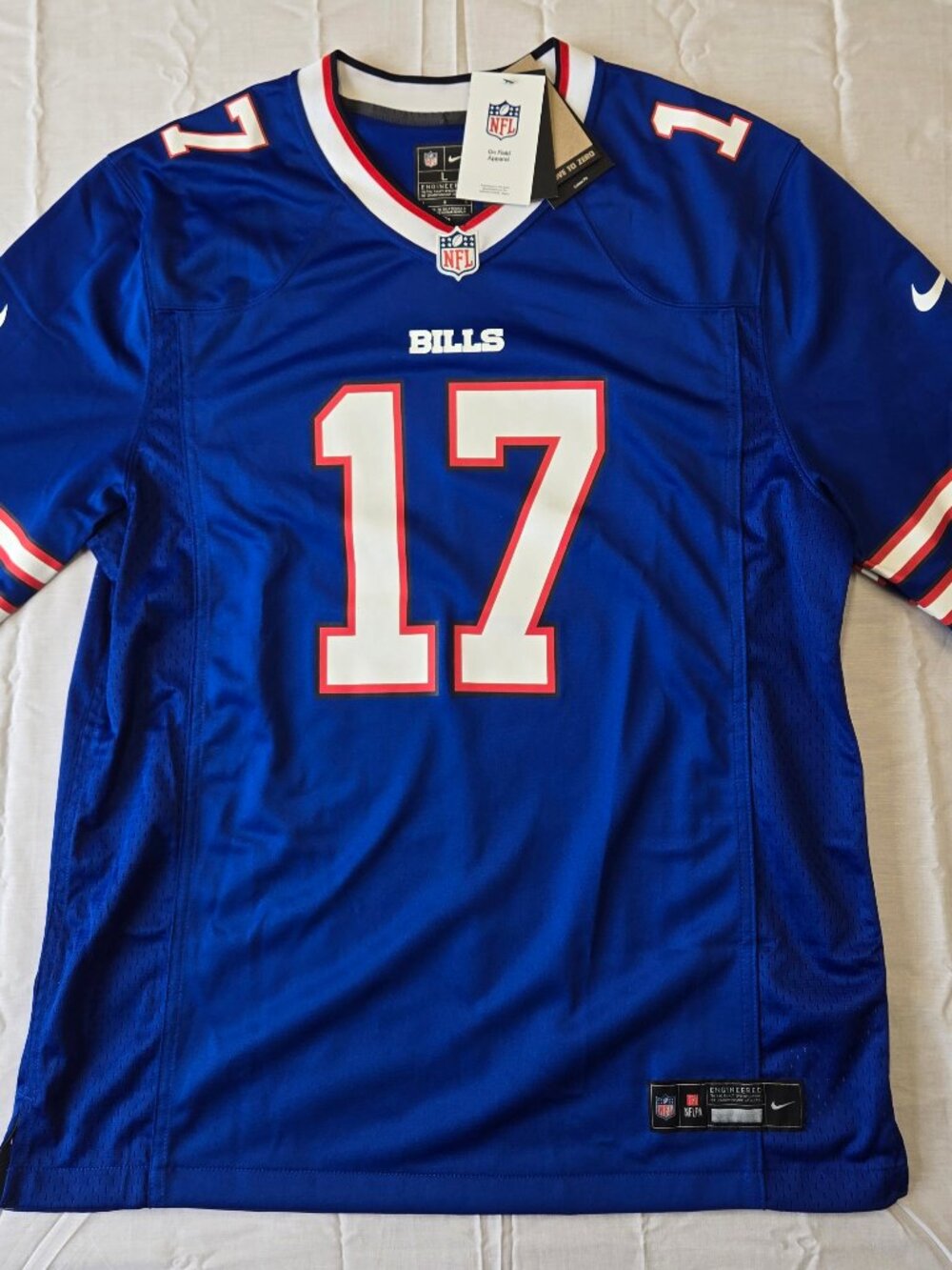 Men's Large Nike Josh Allen Buffalo Bills Jersey NWT